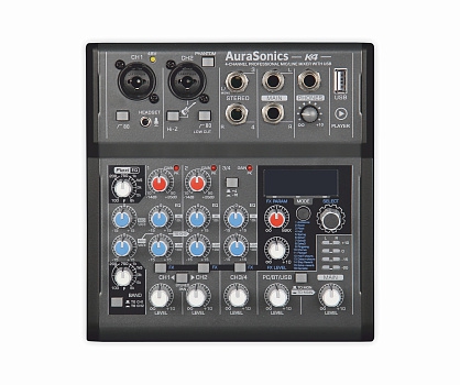 AuraSonics K4 компактный микшерный пульт в Ялуторовске
