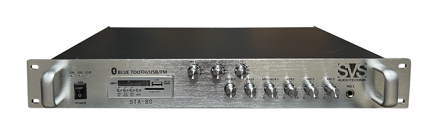 SVS Audiotechnik STA-80 Микшер-усилитель для систем Public Address в Ялуторовске