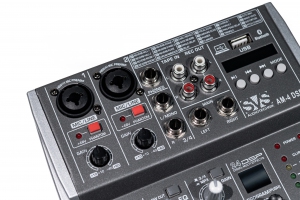SVS Audiotechnik mixers AM-4 DSP Аналоговый микшерный пульт, 4-канала в Ялуторовске